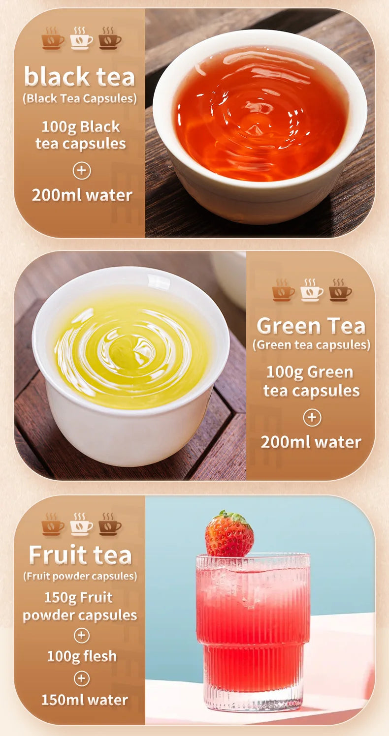 Electric Portable Coffee Machine Capsule Ground Coffee Brewer Suitable for Coffee Powder And Coffee Capsule - Coffee Maker