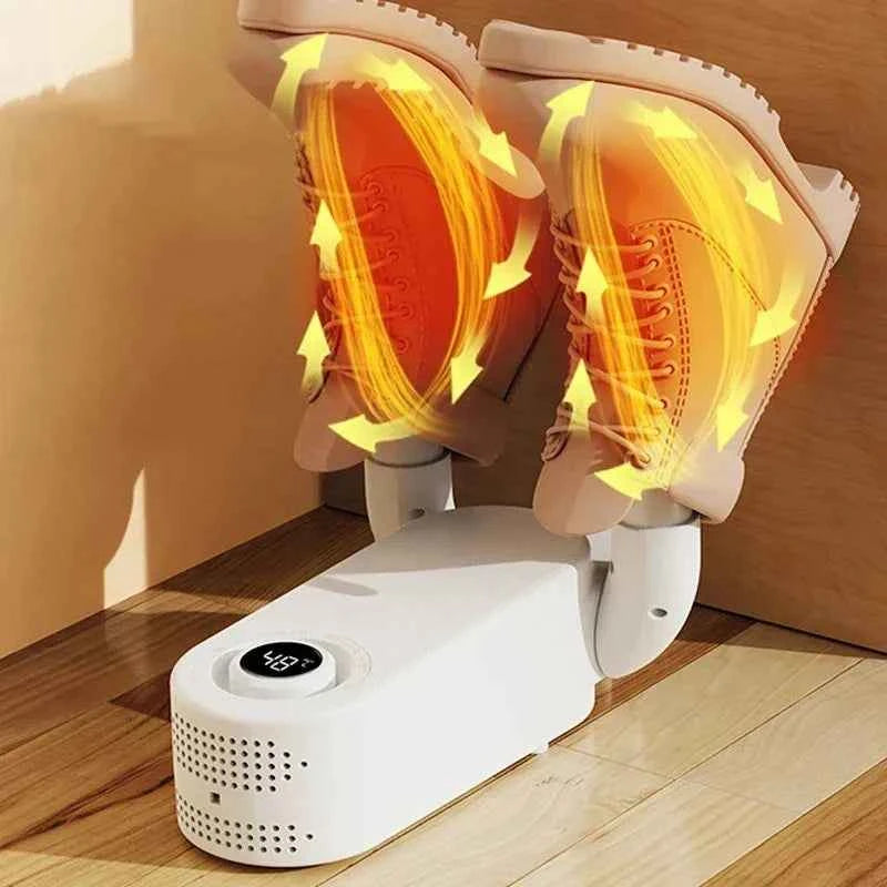 Shoe Dryers Sterilization Dehumidification Portable Shoe Rack Heater Deodorizer Dehumidifier Device Quick Drying Shoe Dryer