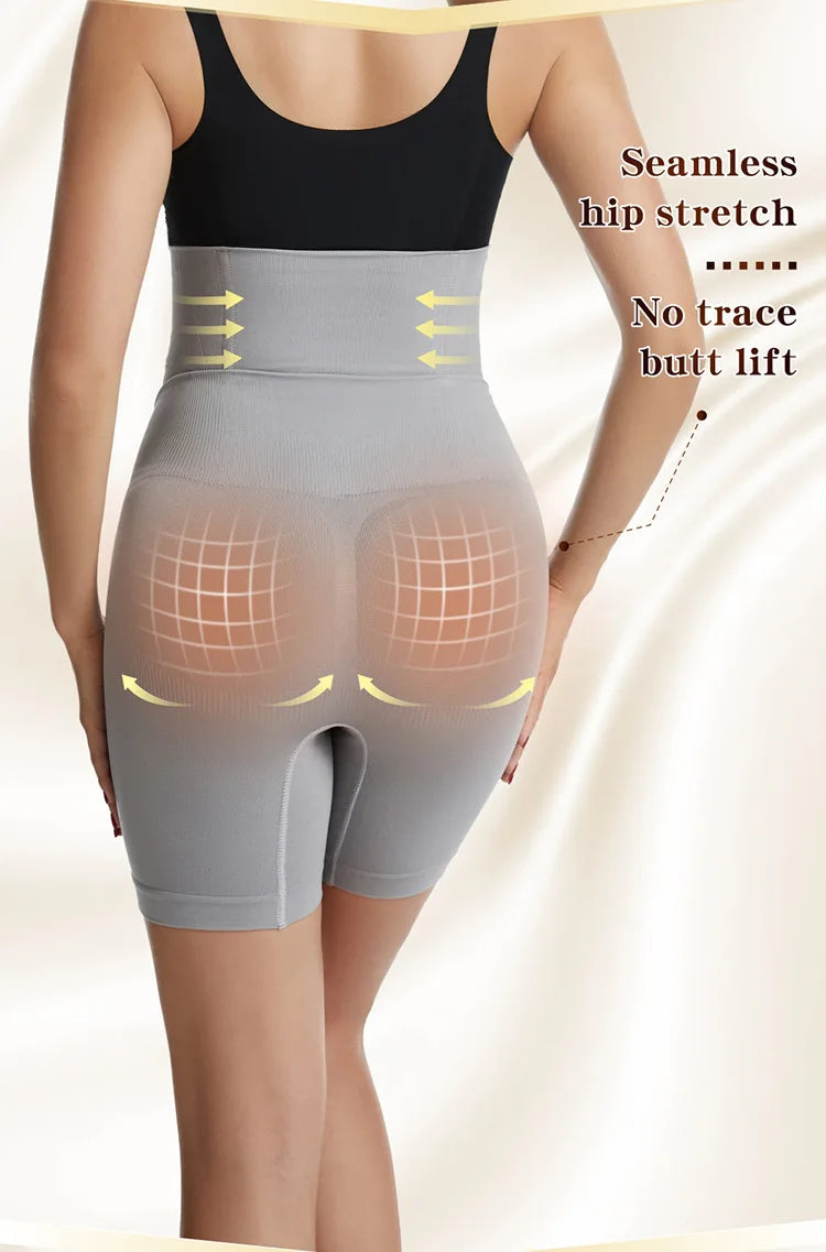 Shapewear for Women High Waist Trainer Panties Slimming Sheath Tummy Control Hip Butt Lifter Shorts Ladies Mid Thigh Body Shaper
