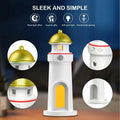 Floating Moon Lamp Projection Lighthouse Lamps Night Light Motion Sensor Light Room Decor Gift Lighthouse Ambient Lights