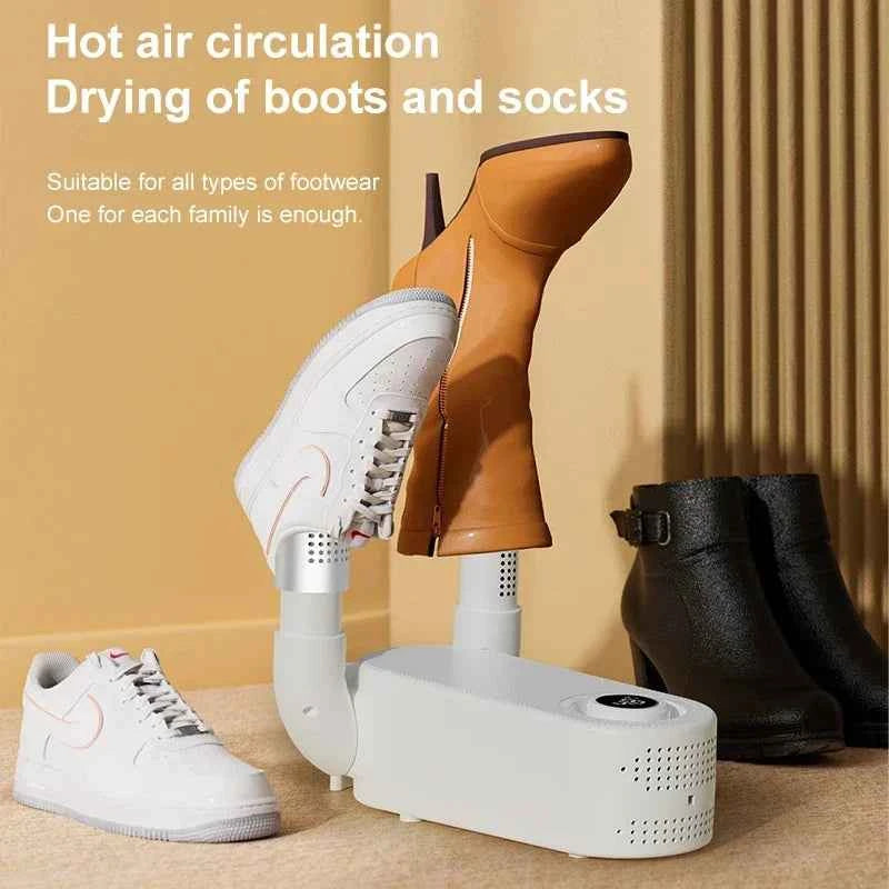 Shoe Dryers Sterilization Dehumidification Portable Shoe Rack Heater Deodorizer Dehumidifier Device Quick Drying Shoe Dryer