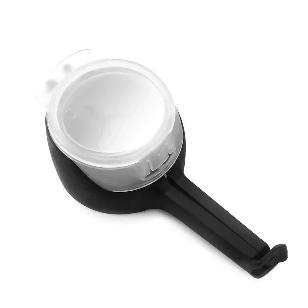 Pour Snack Clips Food Storage Sealing Clips with Pour Spouts Durable Plastic Clips for Food Storage Kitchen Snack Bag Storage