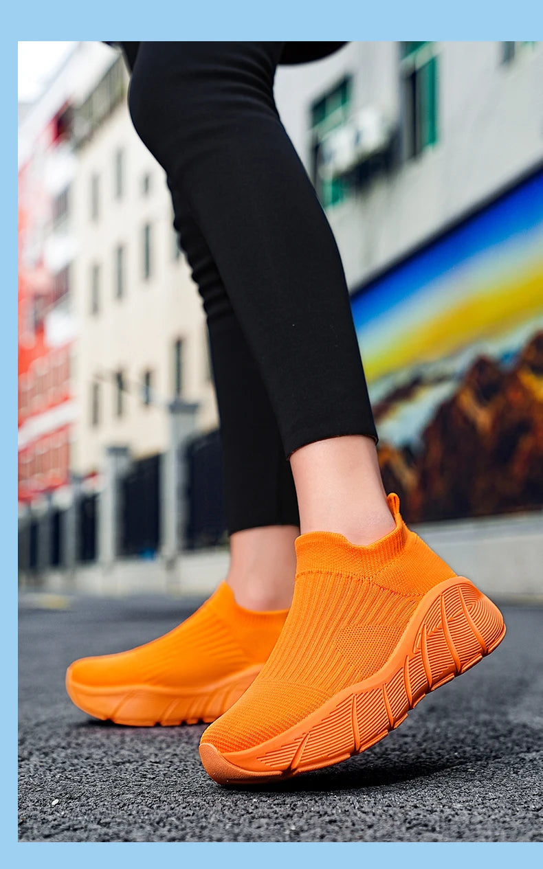 Men's and women's casual sports shoes, running shoes, casual, lightweight and breathable spring and autumn loafers