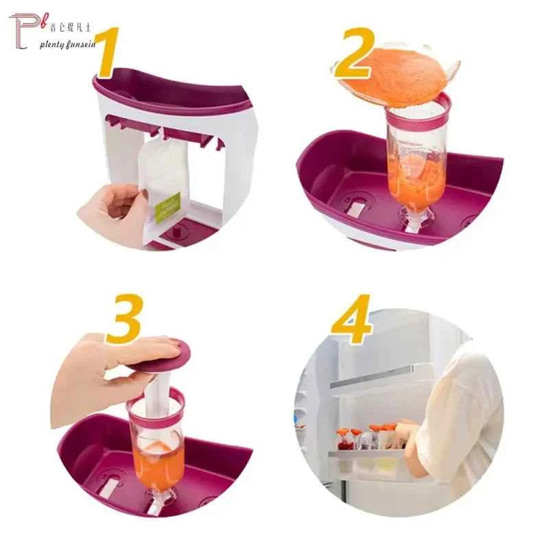 Dropshipping Baby Food Maker Squeeze Food Station Organic Fo