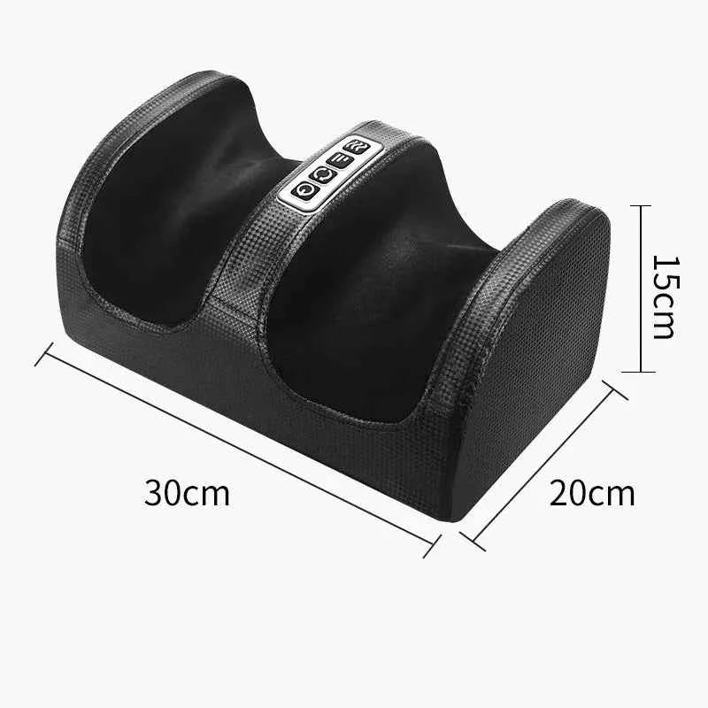 Electric Heated Foot Massager Calf Massage Deep Tissue Kneading Device Hot Compress Leg Feet Muscle Relax Relieve Fatigue