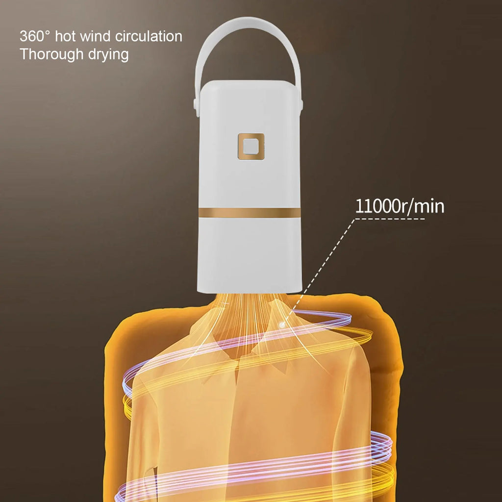 Portable Dryer Miniature Clothes Dryer Quick Drying Laundry Dryer for Travel and Home Travel Laundry Drying Machine