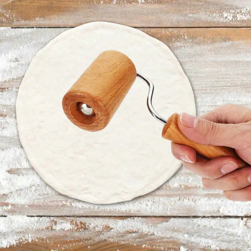 Rolling Pin Pastry and Pizza Baker Roller Wooden Baking Kitchen Utensils Pastry Rolling Pin Pie Rolling Roller