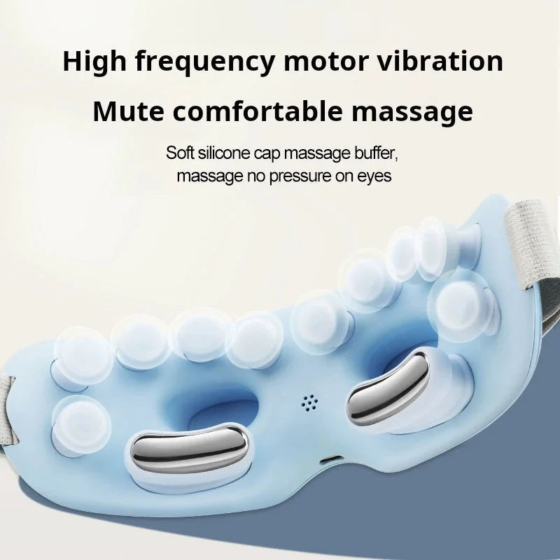 Eye Massager Smart Eye Relief Acupressure Massager Vibrating Heat Therapy Eye Mask Eye Care Device