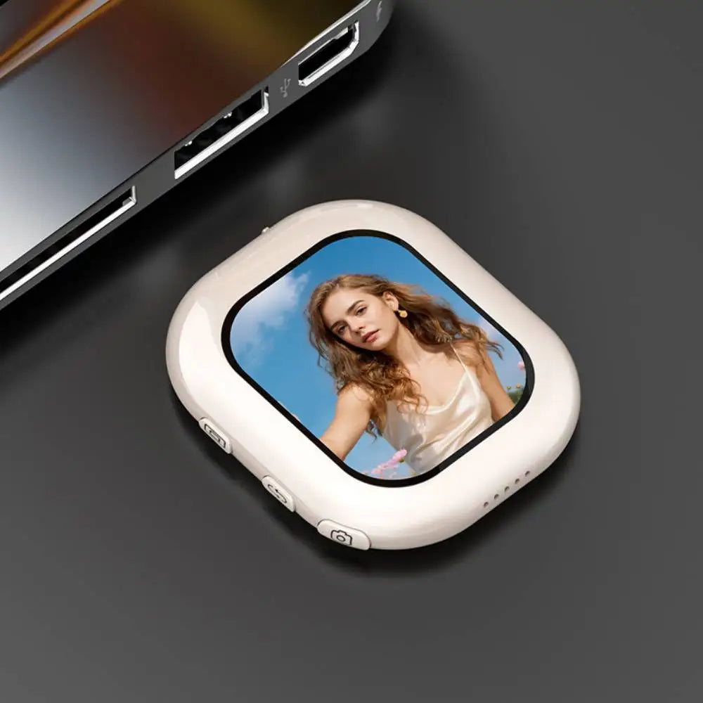 Magnetic Selfie Monitor Screen Mini Wireless Phone Rear Camera Selfie For Vlog Livestream Video Recording Phone Screen Projector