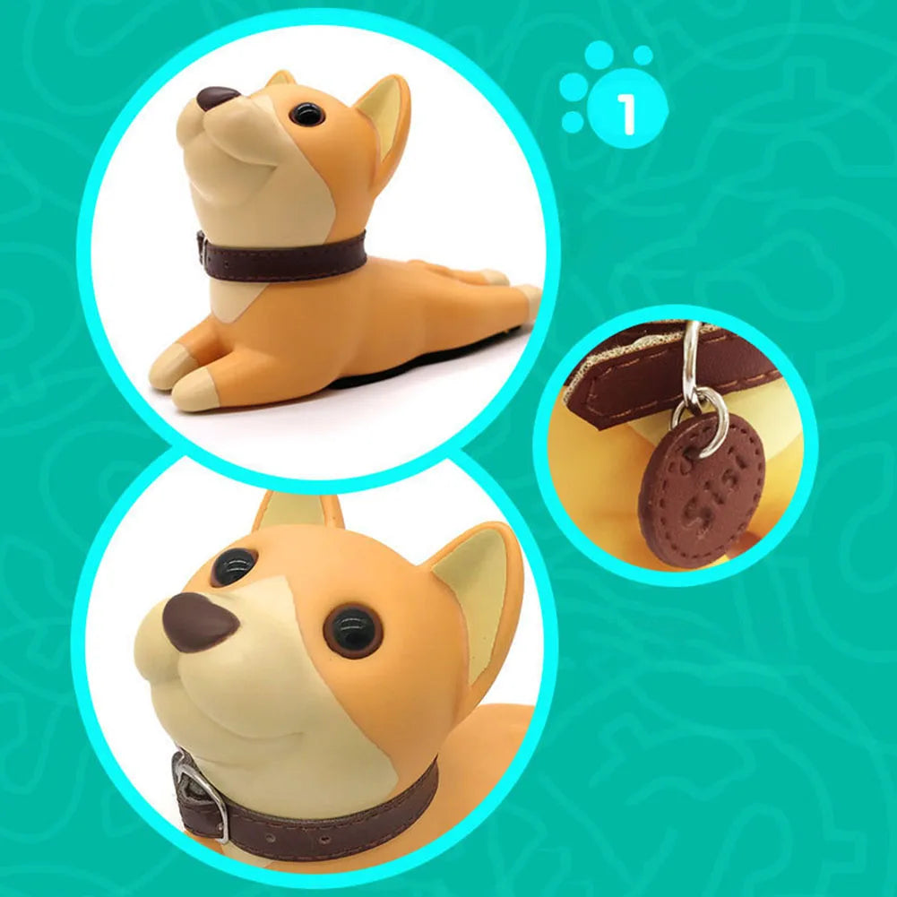 Door Stopper Cute Dog Pig Mouse Cat Shape Door Stopper Holder Hard PVC Doorstop Wedge Gift Door Holder Stopper Safety Guard Stop