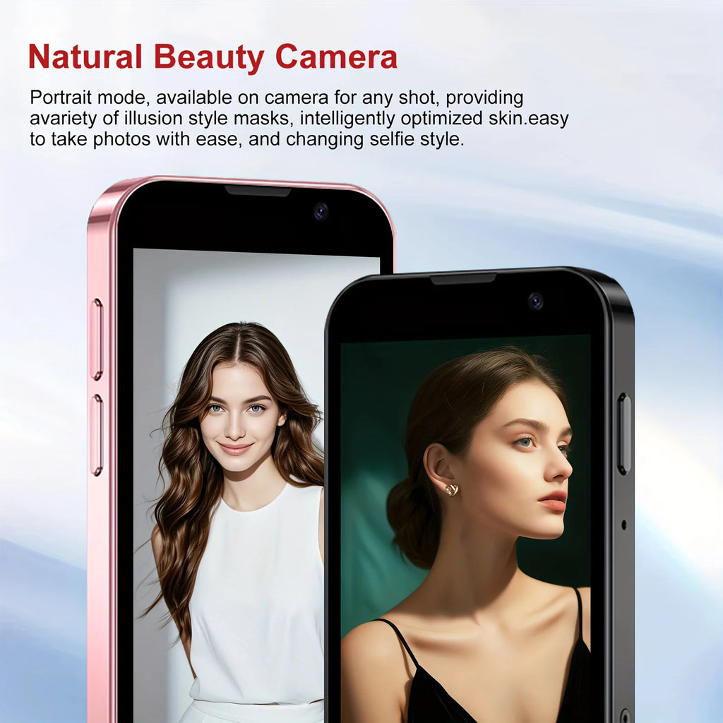 Mini smartphone is equipped with a 3.0-inch screen, compatible with the Android system, and offers 2GB of RAM and 16GB of ROM