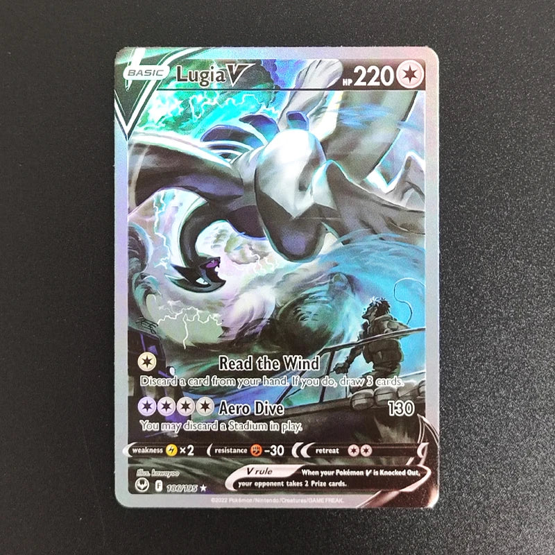 PTCG Gengari Rayquaza Vmax Giratian Lugia V Mew Latias Latios EX Collectibles Trading Card Game