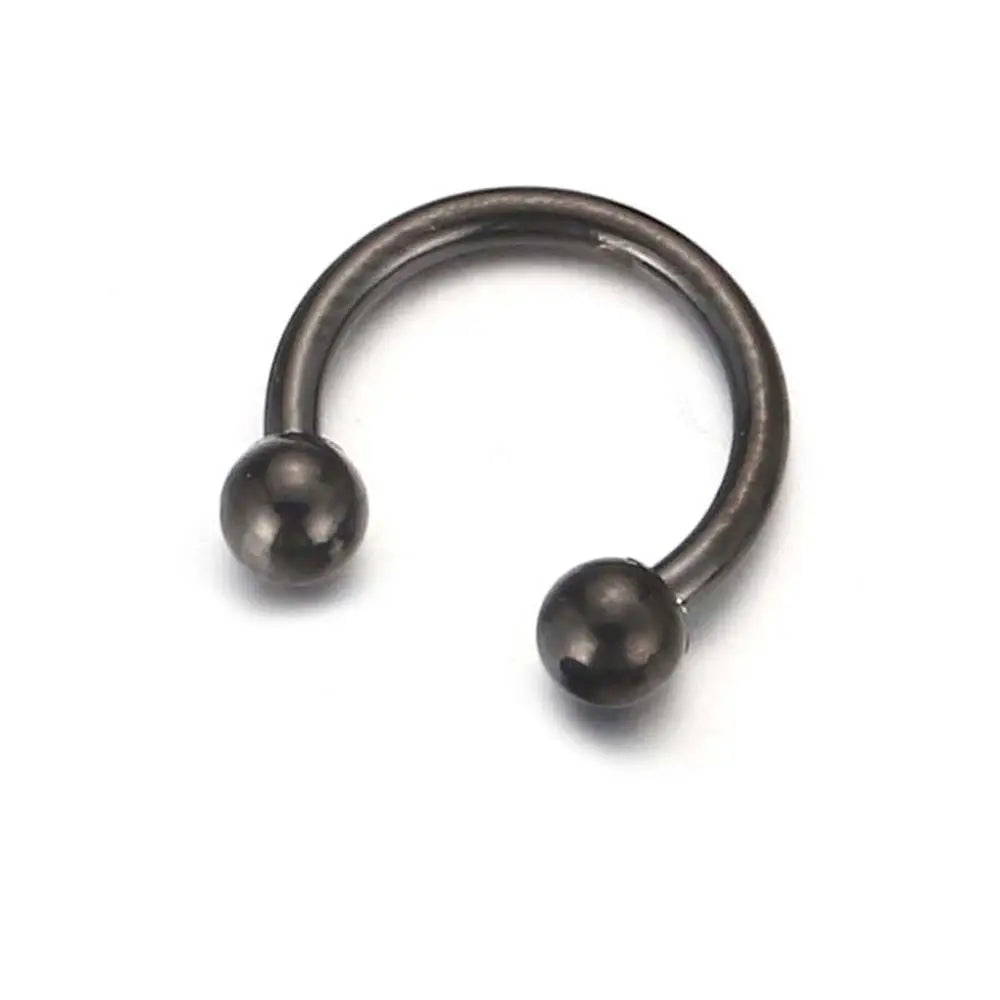 Helix For Women 1 Pcs Circular C Shape Hoop Stud Earrings Jewelry Lip Rings Nose Rings Body Piercing