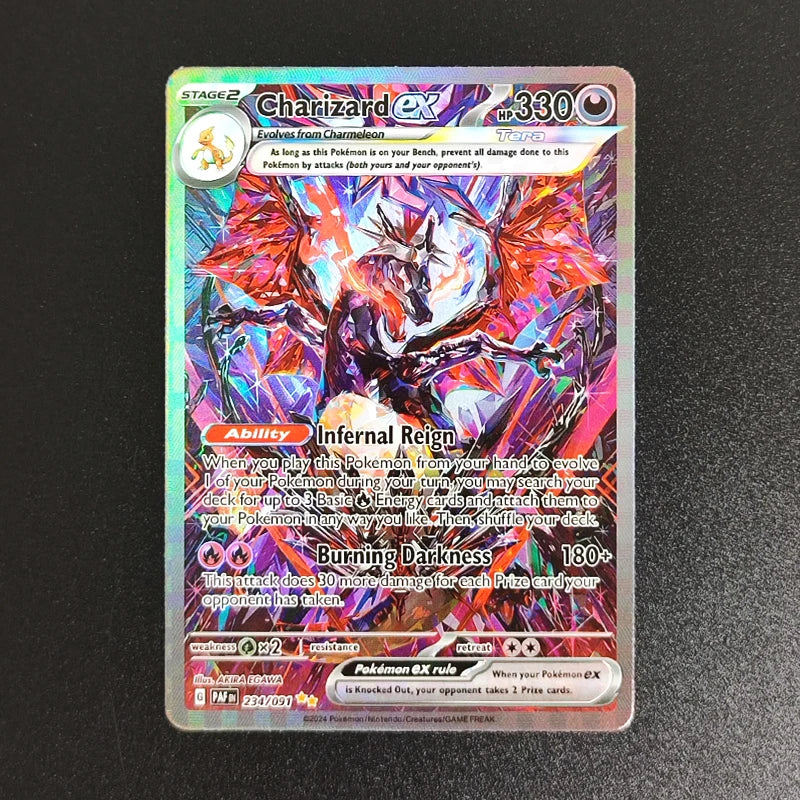 PTCG English Charizard Gengar Giratina Rayquaza Greninja Mewtwo Pikachu Clefairy