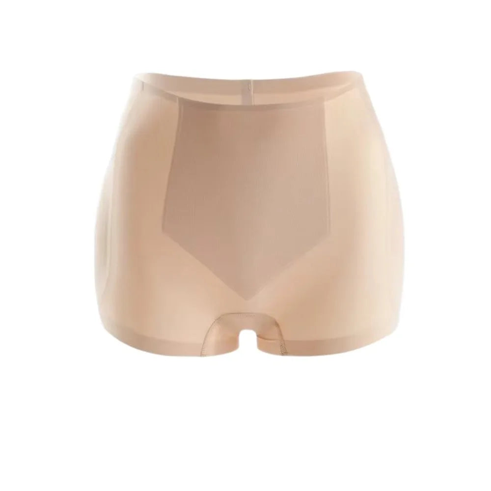Seamless Shapewear with Pads Slimming Shapers Belly Contracting Body Shaping Panties Underpants High Waist