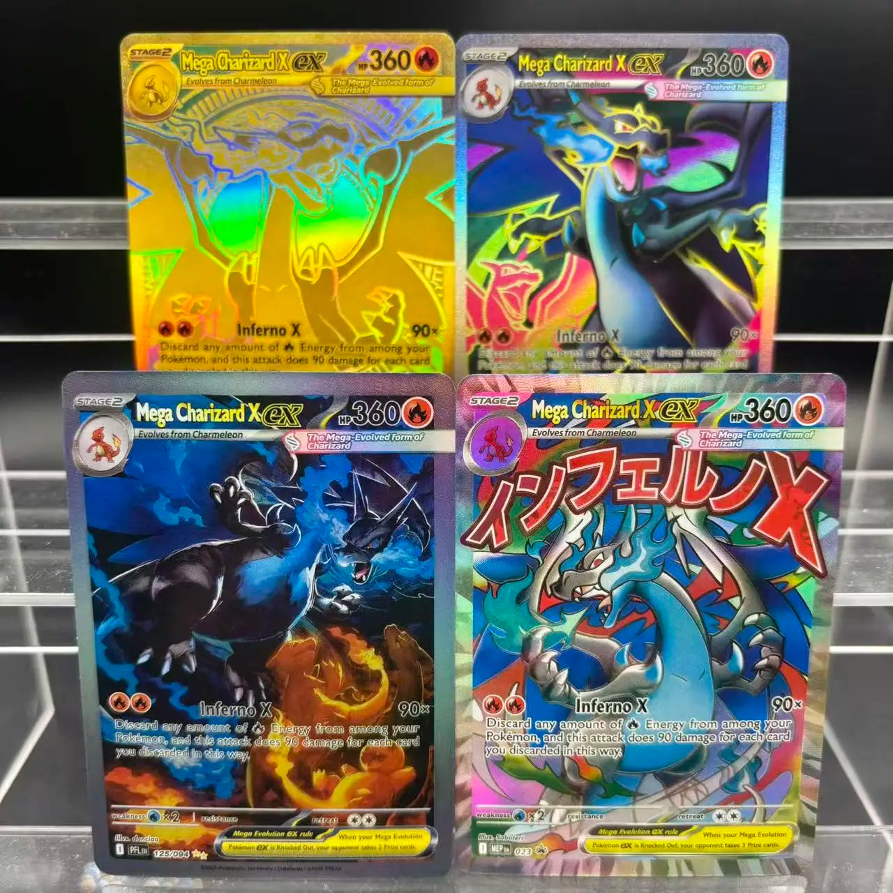 PTCG Collection Cards MEGA Gengar Charizard X Y