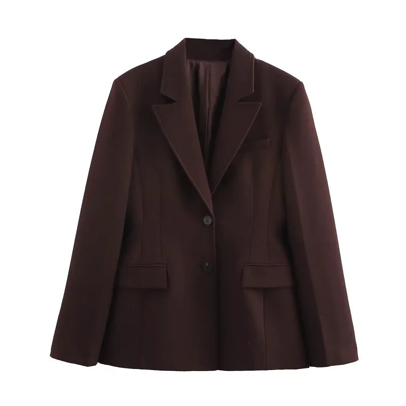 HXAO Elegant Skirts Set For Women's 2 Pieces Outfit 2025 Spring Long Blazer Coat Mid Waist Mini Skirts Fashion Office Skirts Set