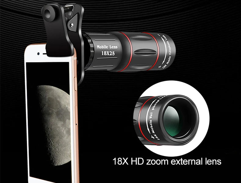 64X Telescope For Mobile Phone Lens For photography macro Phone lens for iphone Cell Phone Lens mobile phone telephoto.lens