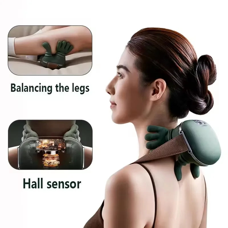 N7 Master Hand Shoulder Neck Massage Instrument Cervical Head Massage Instrument Real Hand Rubbing