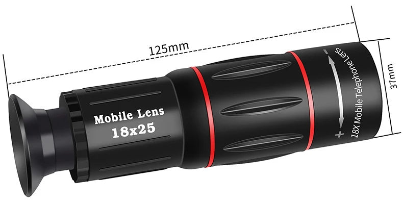 64X Telescope For Mobile Phone Lens For photography macro Phone lens for iphone Cell Phone Lens mobile phone telephoto.lens