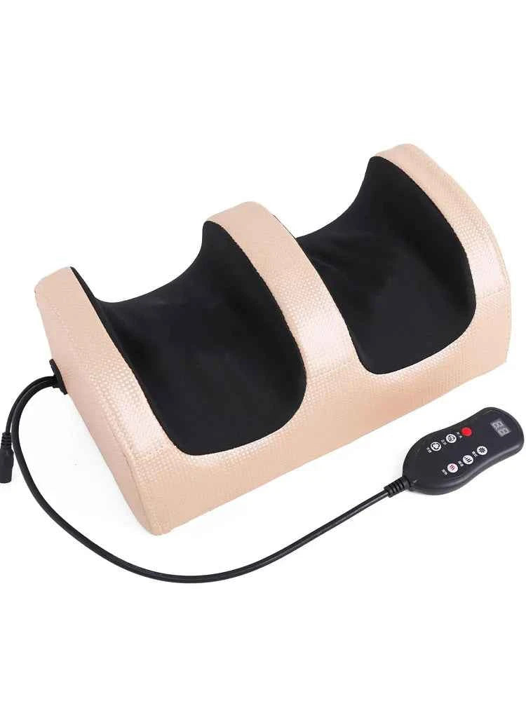 Electric Heated Foot Massager Calf Massage Deep Tissue Kneading Device Hot Compress Leg Feet Muscle Relax Relieve Fatigue