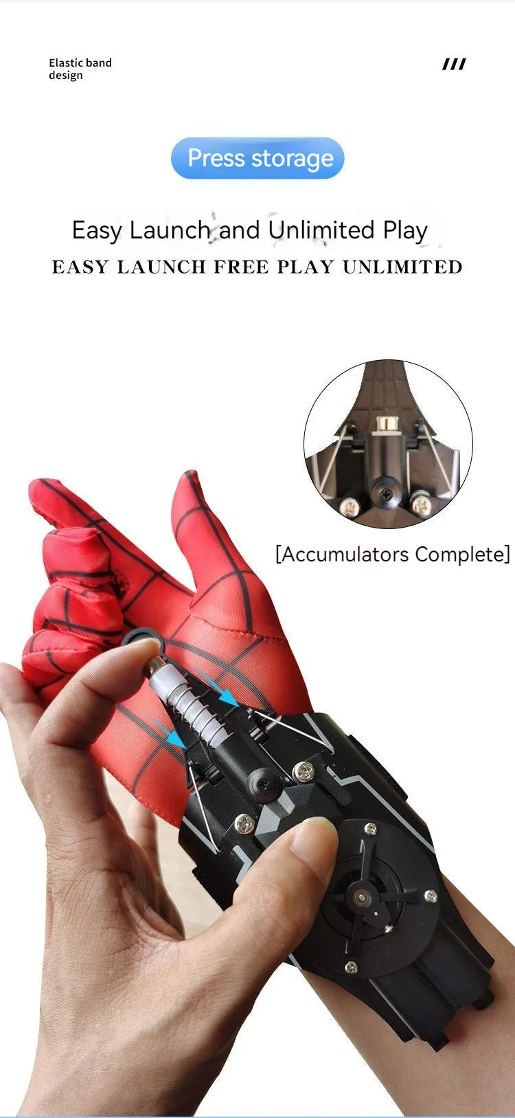 Spider Man Web Shooters ML Legends Spiderman Network Electric Launcher Gloves Toys Manga Figurine Cosplay Props Gift for Kids
