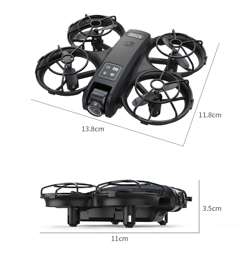 K100 MAX Mini GPS Drone 8K HD Camera Real Time Video Transmis Screen Control Obstacle Avoidance Aerial Photography RC Quadcopter