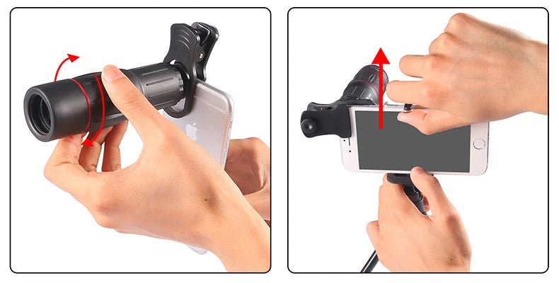 64X Telescope For Mobile Phone Lens For photography macro Phone lens for iphone Cell Phone Lens mobile phone telephoto.lens