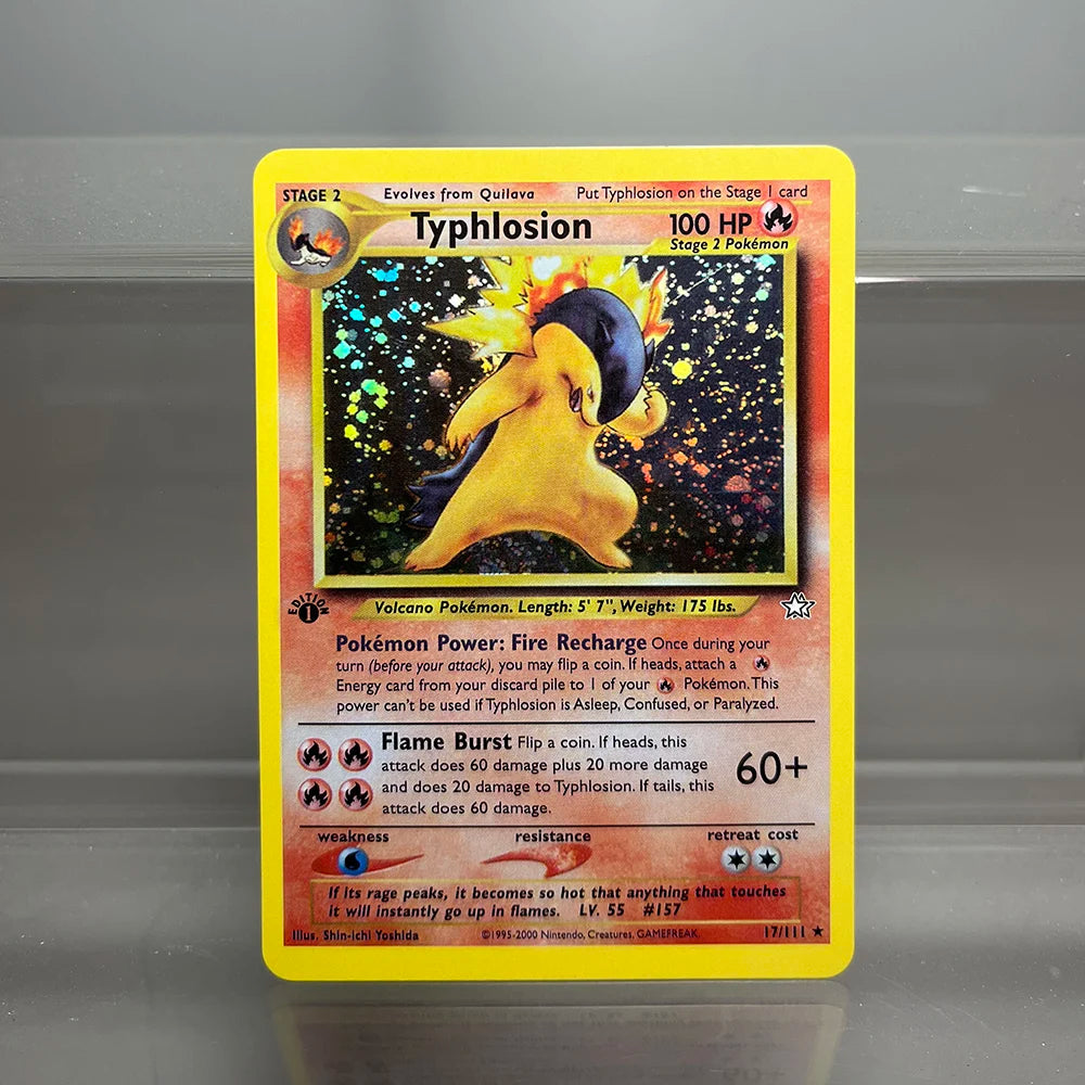 PKM Single Cards Pikachu Charizard EX Bubble Mew Rare Collection Cards PTCG Rainbow