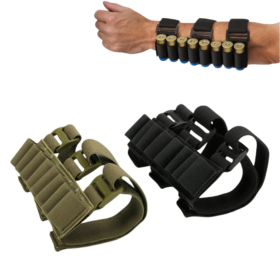 8-round Rifle Stock Ammunition Carrier 12/20 Gauge Shotgun Arm Holster