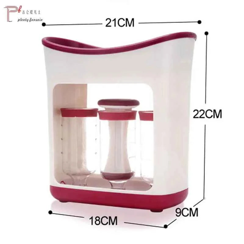 Dropshipping Baby Food Maker Squeeze Food Station Organic Fo
