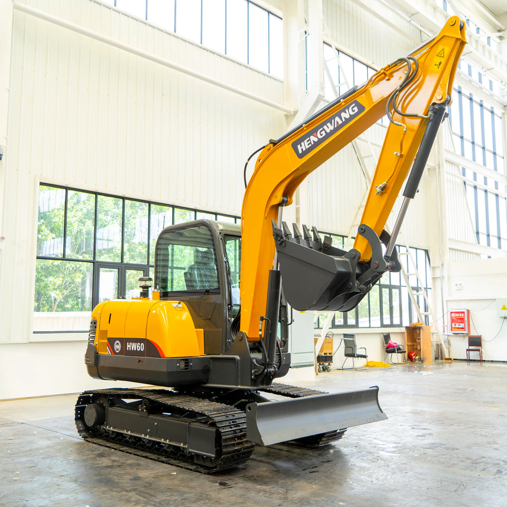 HW-60 Excavator 6 Ton Digger Medium And Large Excavators Construction Machinery Heavy Equipment China Factory Direct Sales