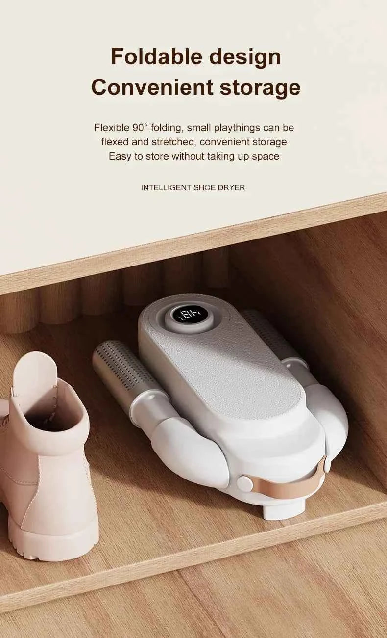 Shoe Dryers Sterilization Dehumidification Portable Shoe Rack Heater Deodorizer Dehumidifier Device Quick Drying Shoe Dryer