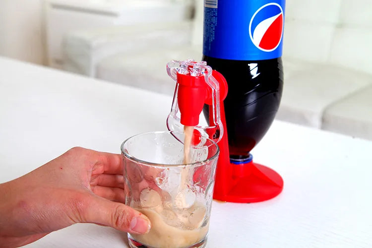 Soda Beverage Dispenser Bottle Tap Novelty Coke Cola Inverted Drinking Water Beer Dispense Drinks Switch Tools Pump Machine