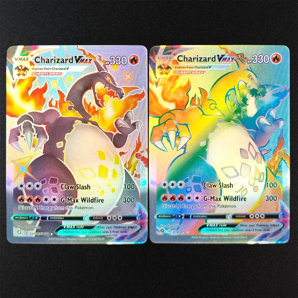 PTCG English Charizard Vmax Mega Charizard X ex V GX Hobby Collection