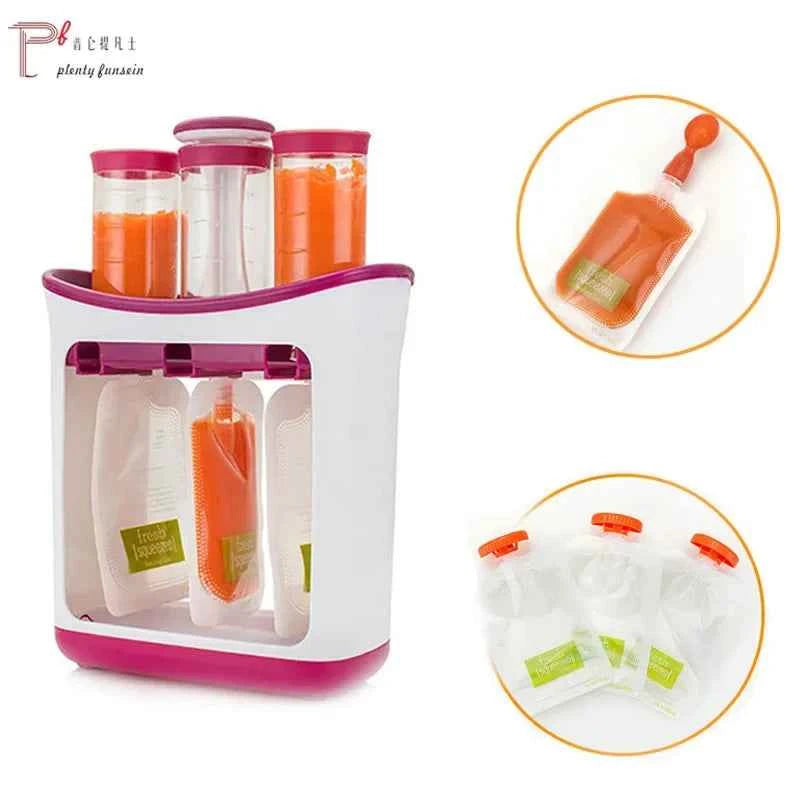 Dropshipping Baby Food Maker Squeeze Food Station Organic Fo