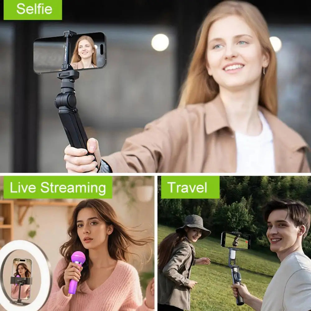 Magnetic Selfie Monitor Screen Mini Wireless Phone Rear Camera Selfie For Vlog Livestream Video Recording Phone Screen Projector