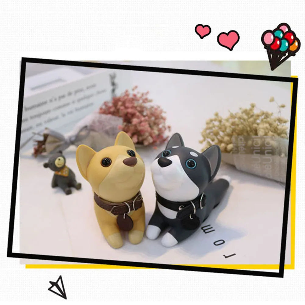 Door Stopper Cute Dog Pig Mouse Cat Shape Door Stopper Holder Hard PVC Doorstop Wedge Gift Door Holder Stopper Safety Guard Stop