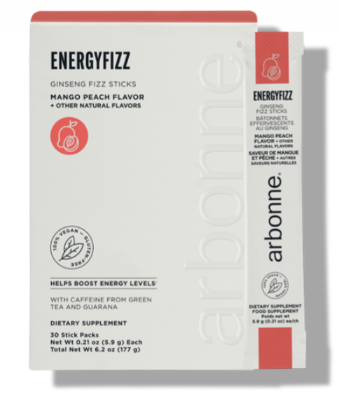 EnergyFizz Ginseng Fizz Sticks - Passion Fruit Flavor