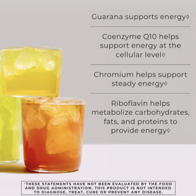 EnergyFizz Ginseng Fizz Sticks - Passion Fruit Flavor